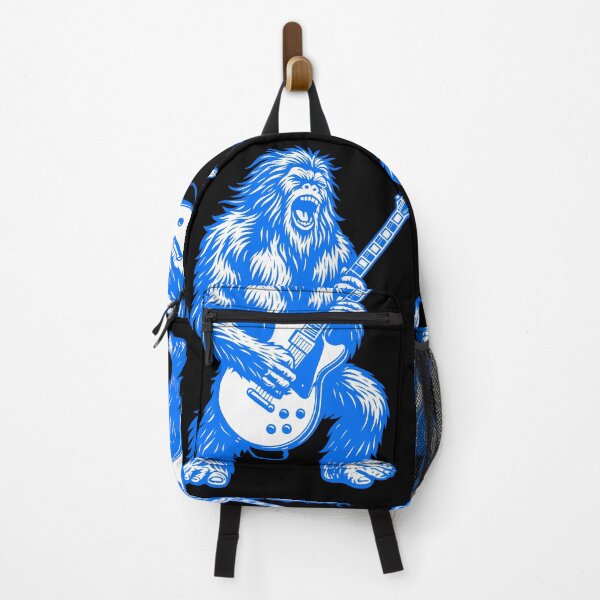 Item preview, Bigfoot Rock Guitarist – Sasquatch Shredding An Electric Guitar Art designed and sold by WilderRoads.