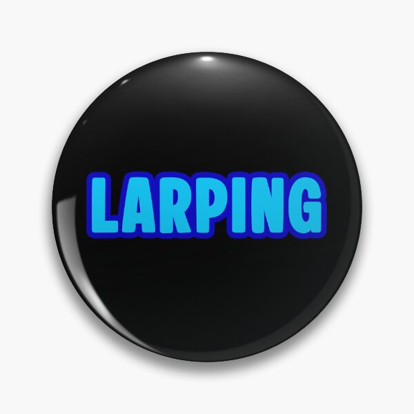 Item preview, Larping, Blue Outline Bold Meme Quotes designed and sold by Memes N Lore .