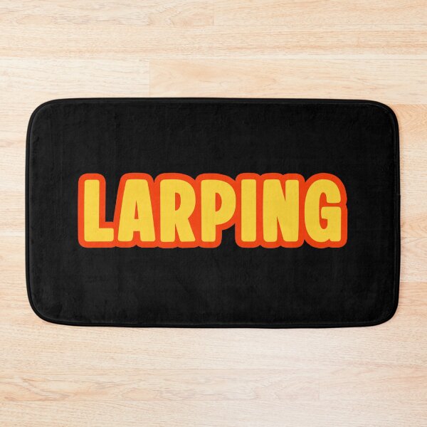 Item preview, Larping, Orange Outline Bold Meme Quotes designed and sold by Memes N Lore .