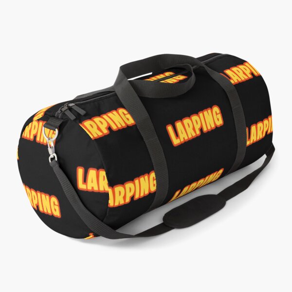 Item preview, Larping, Orange Outline Bold Meme Quotes designed and sold by Memes N Lore .