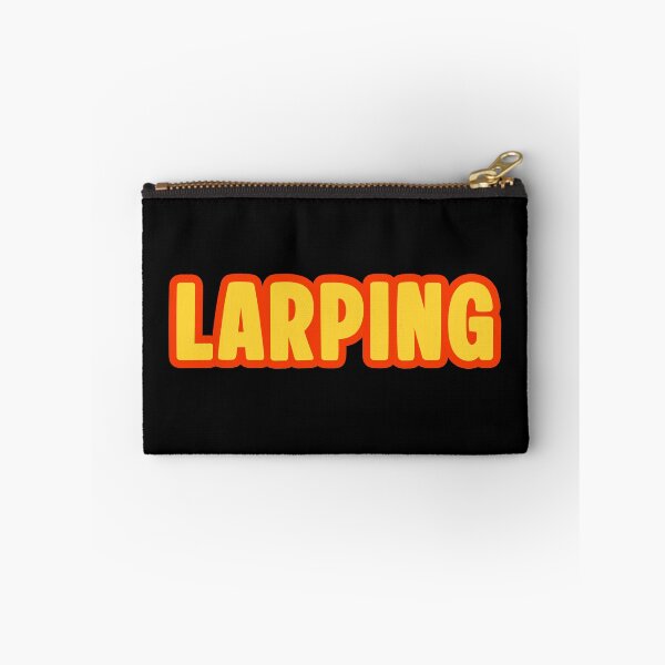 Item preview, Larping, Orange Outline Bold Meme Quotes designed and sold by Memes N Lore .
