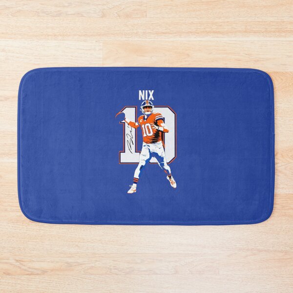Item preview, Bo Nix Denver #10 Football Art designed and sold by TheArtOfCar.