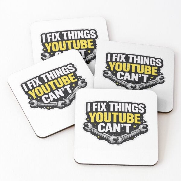 Item preview, Funny Mechanic Sticker – I Fix Things YouTube Can’t designed and sold by luxurytoushes.