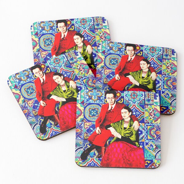 Item preview, Frida Kahlo Diego Rivera Mexican Tiles designed and sold by FridaArtGallery.
