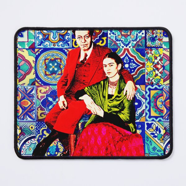 Item preview, Frida Kahlo Diego Rivera Mexican Tiles designed and sold by FridaArtGallery.