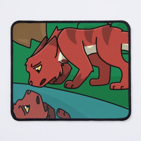 Item preview, Alderheart looking at his reflection designed and sold by ceolsonart.