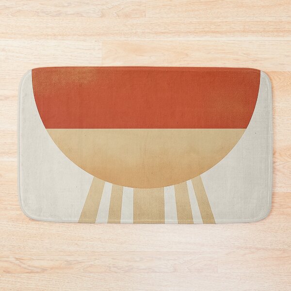 Item preview, Minimalist Sun Landscape Print Modern Abstract Nature Wall Art designed and sold by PhantomPaper.