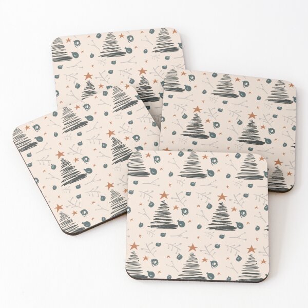 Item preview, Christmas Fir Tree Pattern - Modern Holiday Celebration designed and sold by DesignsVault.