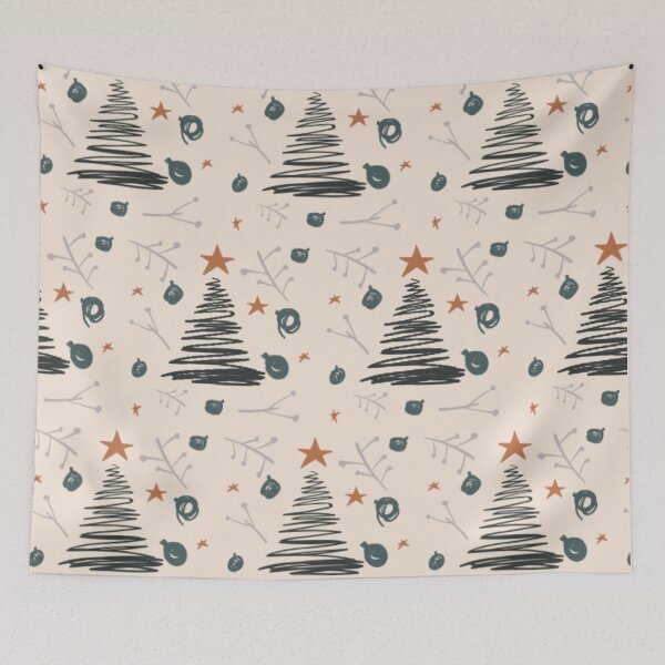 Item preview, Christmas Fir Tree Pattern - Modern Holiday Celebration designed and sold by DesignsVault.