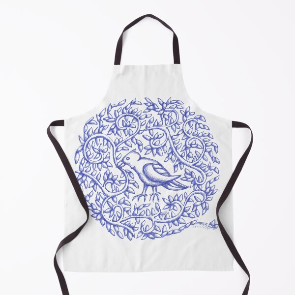 Item preview, Blue Bird Leaves designed and sold by Donnahuntriss.