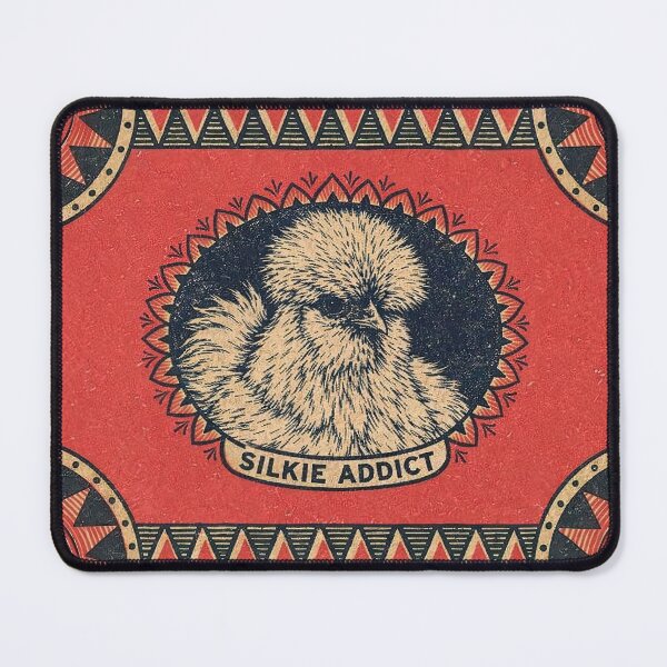 Item preview, Silkie Addict - Vintage Matchbox Card Chicken Art designed and sold by thaneydesign.