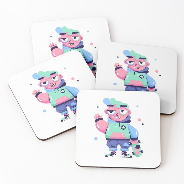 Item preview, Cute funny weird character in surreal style designed and sold by iwzzuel.