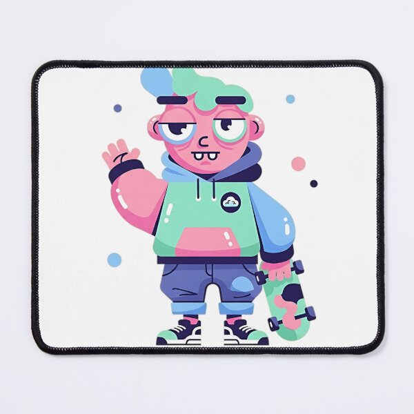 Item preview, Cute funny weird character in surreal style designed and sold by iwzzuel.