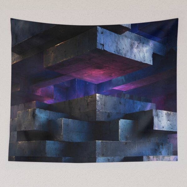 Item preview, Brutalist Concrete Cube Structure designed and sold by LuminousFoundry.