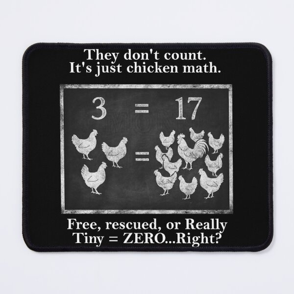 Item preview, Chicken Math: Why 3 Equals 17 designed and sold by Larku.