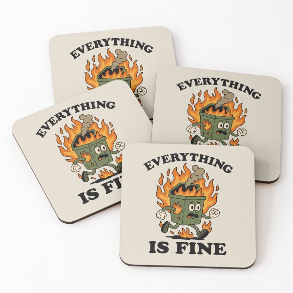 Item preview, Everything Is Fine designed and sold by NQArtist.