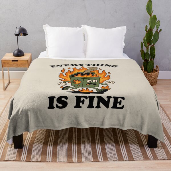 Item preview, Everything Is Fine designed and sold by NQArtist.