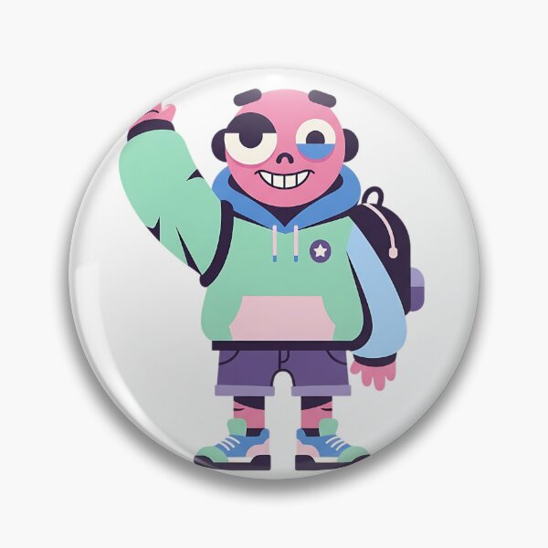 Item preview, funny weird character in surreal style designed and sold by iwzzuel.