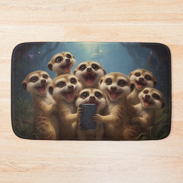 Item preview, Meerkat Fun With a Dropped Cellphone designed and sold by MatureProcure.