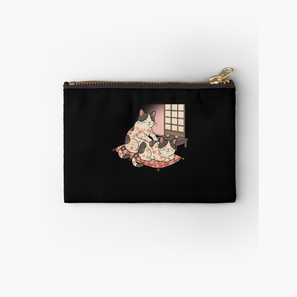 Item preview, Japanese Cat Massage Valentine – Healing Love Ukiyo-e designed and sold by Desdenhoshell.