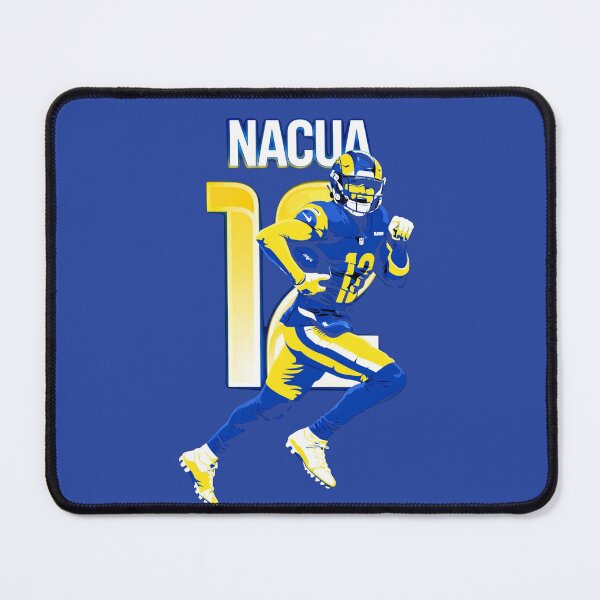 Item preview, Puka Nacua Los Angeles #12 Football Art designed and sold by TheArtOfCar.