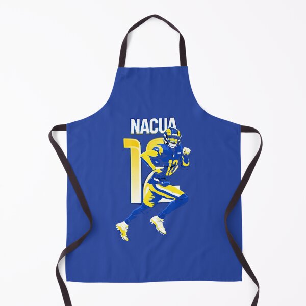Item preview, Puka Nacua Los Angeles #12 Football Art designed and sold by TheArtOfCar.
