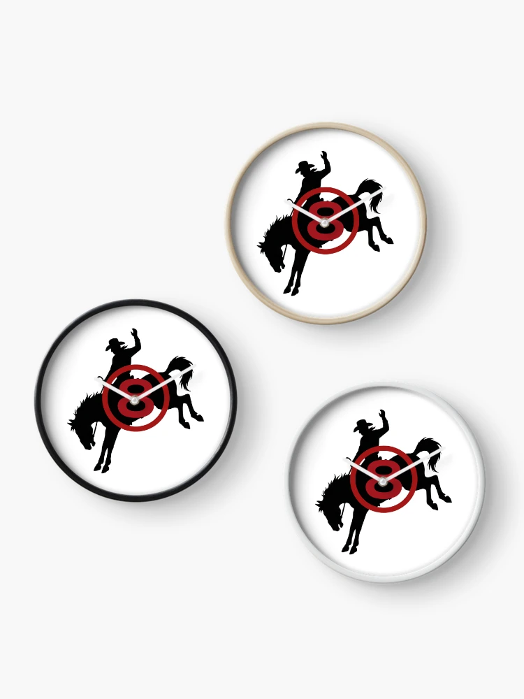 Thumbnail 3 of 4, Clock, Cowboy Ride designed and sold by 78_Cowboy.