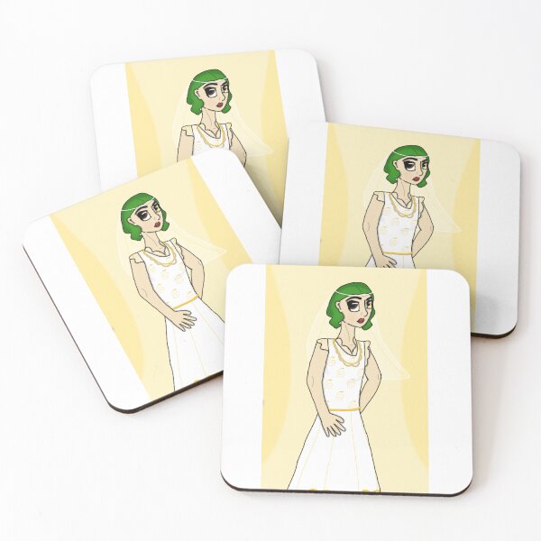 Item preview, Alex Fierro in the wedding dress designed and sold by ceolsonart.