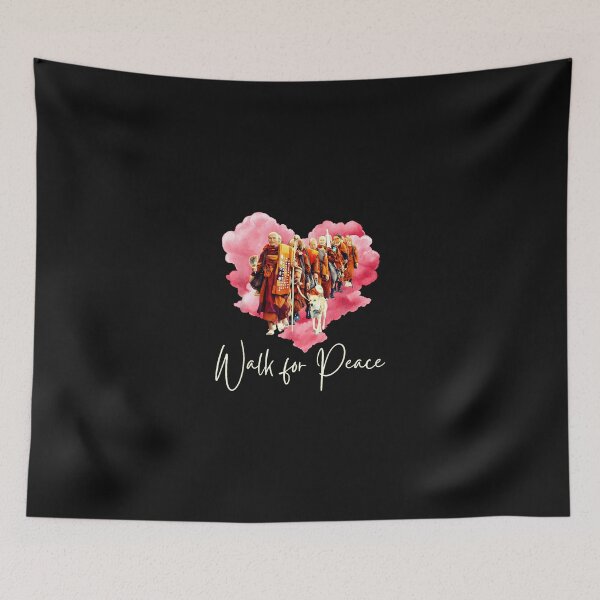 Item preview, Peace Walking Monks And Aloka Dog Walk For Peace designed and sold by Cokonatss.