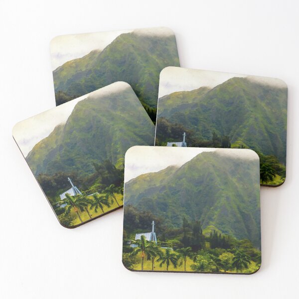 Item preview, Church In Lush Hawaiian Valley designed and sold by CMi-Designs.