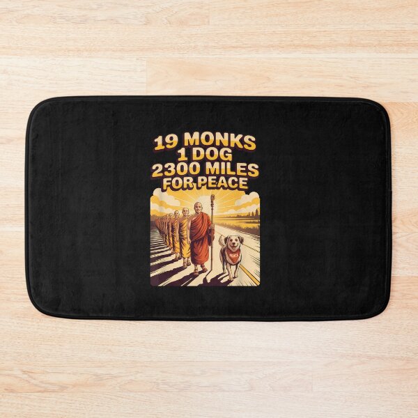 Item preview, Walk For Peace Buddhist Monks designed and sold by Cokonatss.