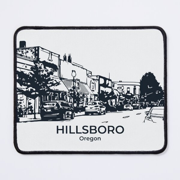 Item preview, Hillsboro - Oregon designed and sold by Lakeric Cityscapes.