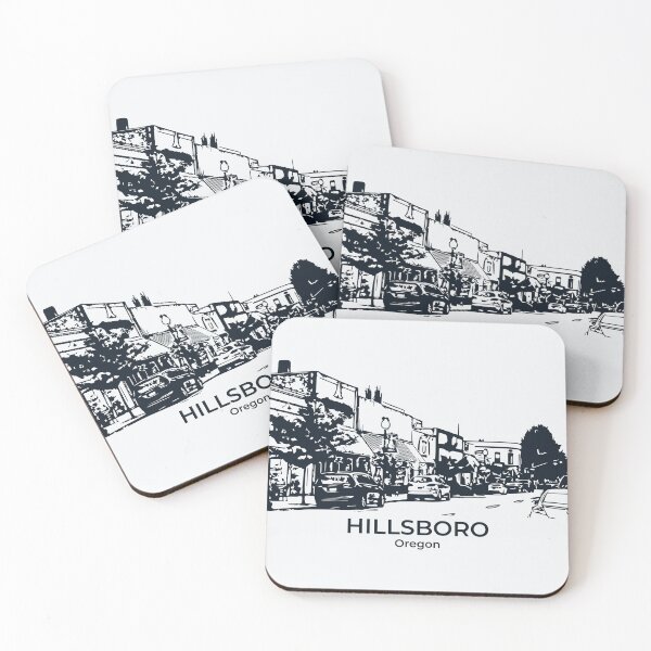 Item preview, Hillsboro - Oregon designed and sold by Lakeric Cityscapes.