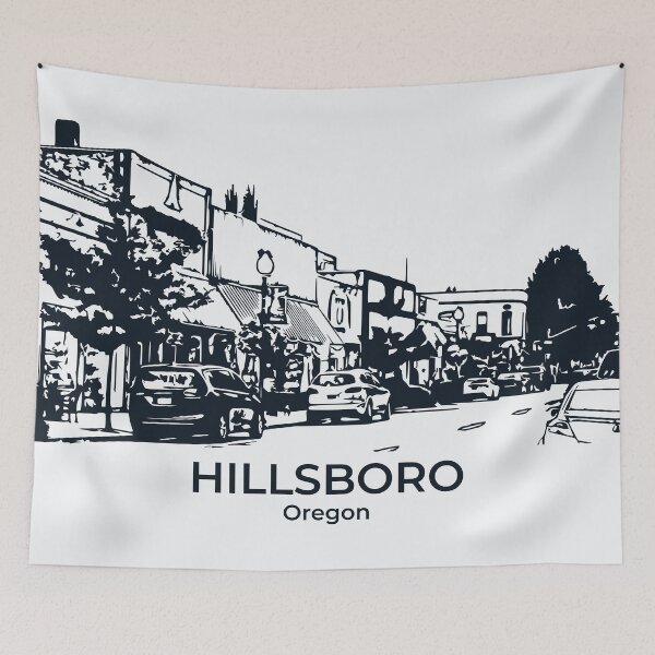 Item preview, Hillsboro - Oregon designed and sold by Lakeric.