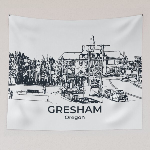 Item preview, Gresham - Oregon designed and sold by Lakeric Cityscapes.