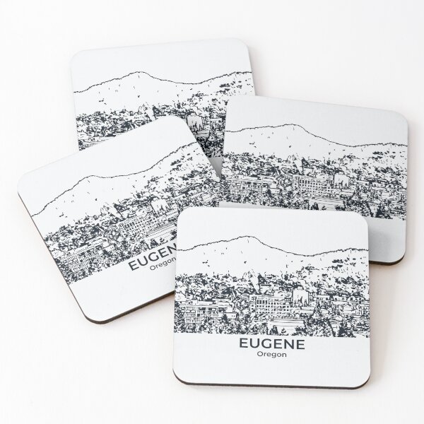 Item preview, Eugene - Oregon designed and sold by Lakeric Cityscapes.