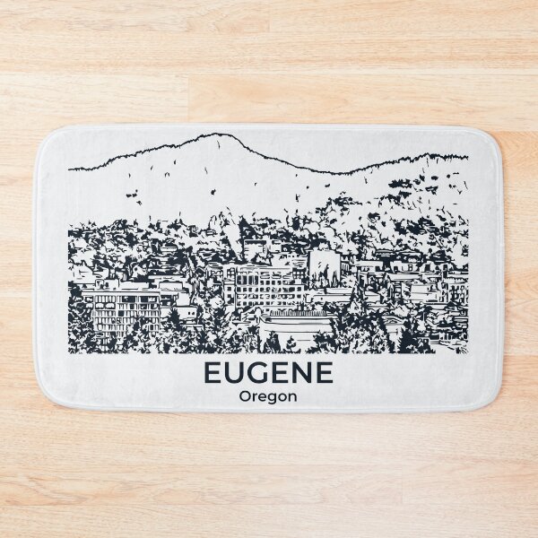 Item preview, Eugene - Oregon designed and sold by Lakeric Cityscapes.