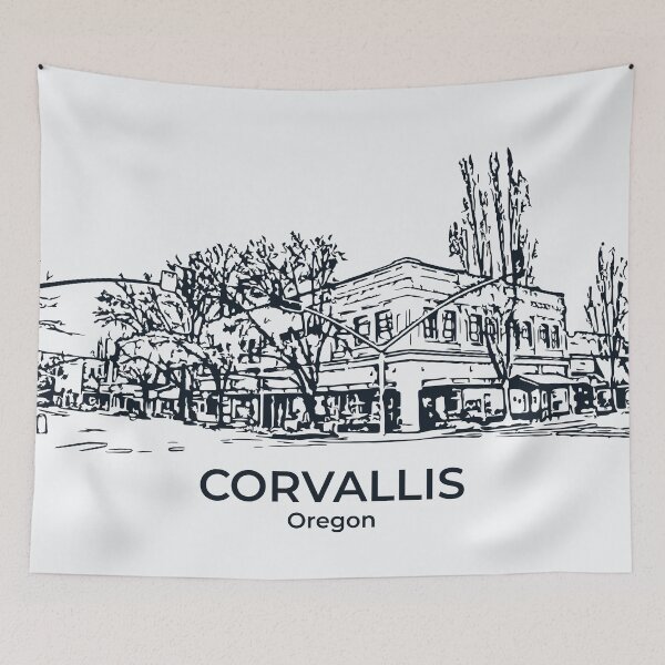Item preview, Corvallis - Oregon designed and sold by Lakeric Cityscapes.