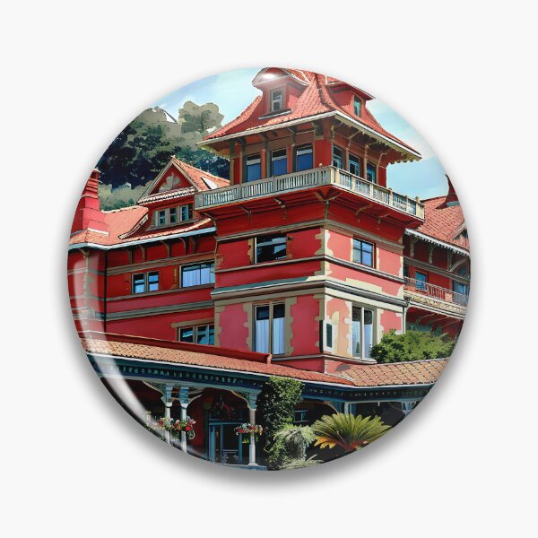 Item preview, European City Majestic Vintage Hotel Stylized Digital Art designed and sold by DEC02.