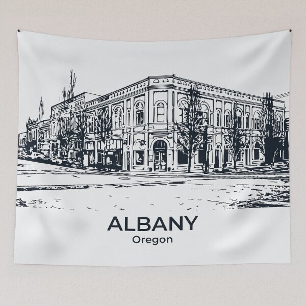 Item preview, Albany - Oregon designed and sold by Lakeric Cityscapes.