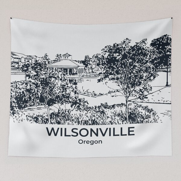 Item preview, Wilsonville - Oregon designed and sold by Lakeric Cityscapes.