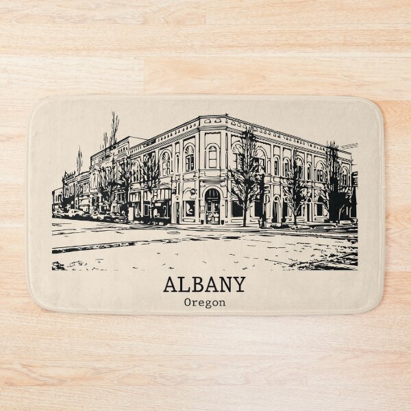 Item preview, Albany - Oregon designed and sold by Lakeric Cityscapes.