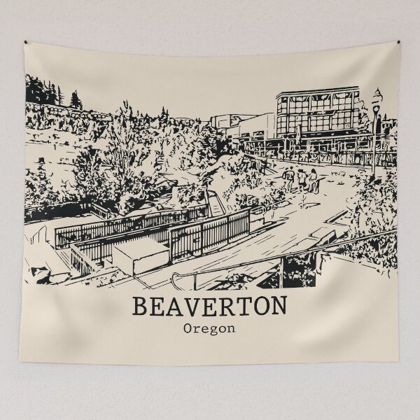 Item preview, Beaverton - Oregon designed and sold by Lakeric Cityscapes.