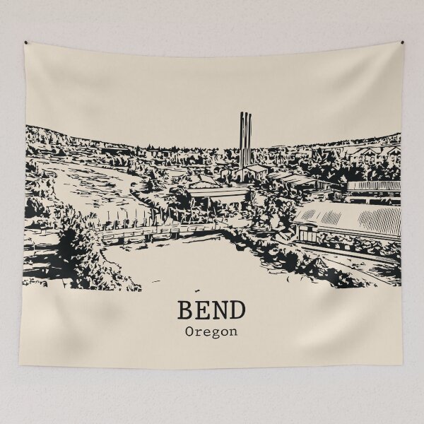 Item preview, Bend - Oregon designed and sold by Lakeric Cityscapes.