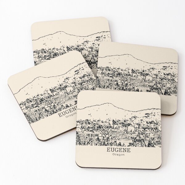 Item preview, Eugene - Oregon designed and sold by Lakeric Cityscapes.