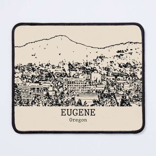 Item preview, Eugene - Oregon designed and sold by Lakeric Cityscapes.