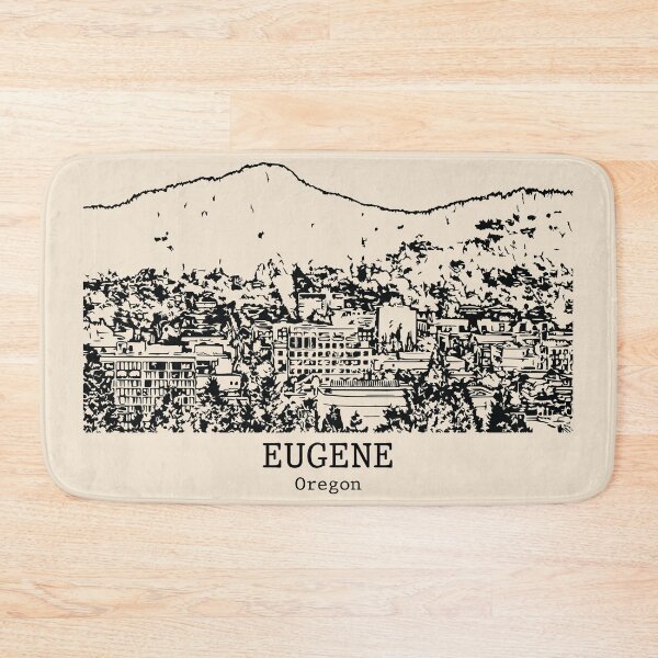 Item preview, Eugene - Oregon designed and sold by Lakeric Cityscapes.