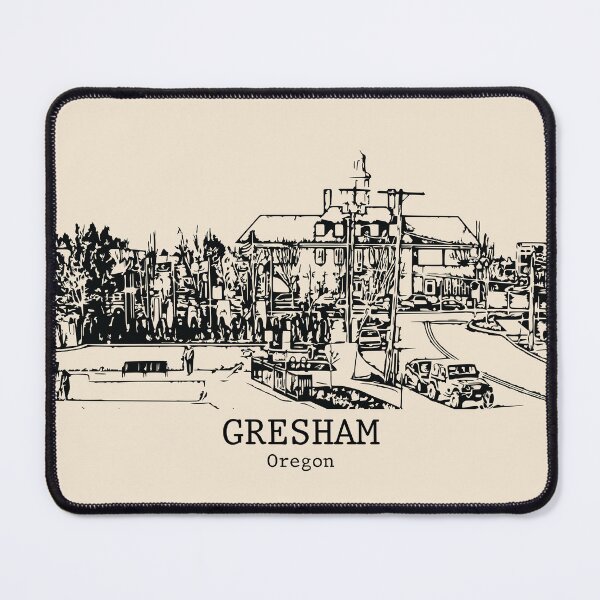 Item preview, Gresham - Oregon designed and sold by Lakeric Cityscapes.
