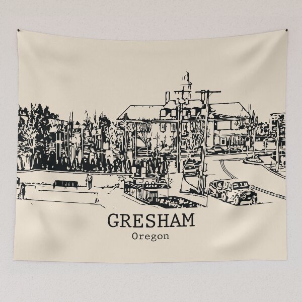 Item preview, Gresham - Oregon designed and sold by Lakeric Cityscapes.