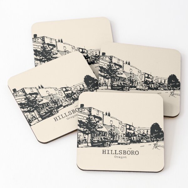 Item preview, Hillsboro - Oregon designed and sold by Lakeric Cityscapes.